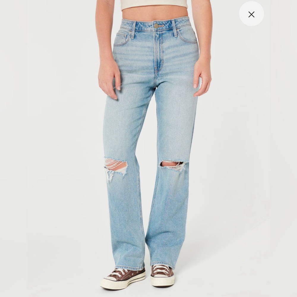 Hollister High-rise Dad Jean NWT